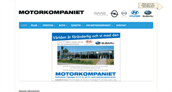 Desktop Screenshot of motorkompaniet-aol.se